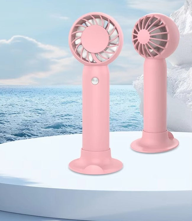 Mini Portable Fan - Pink - GST Included