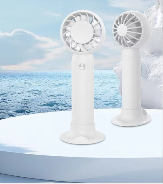 Mini Portable Fan - White - GST Included